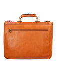 Matilde Borsa da lavoro uomo 100% pelle 9124-CUOIO COGNAC Chiara Ferretti