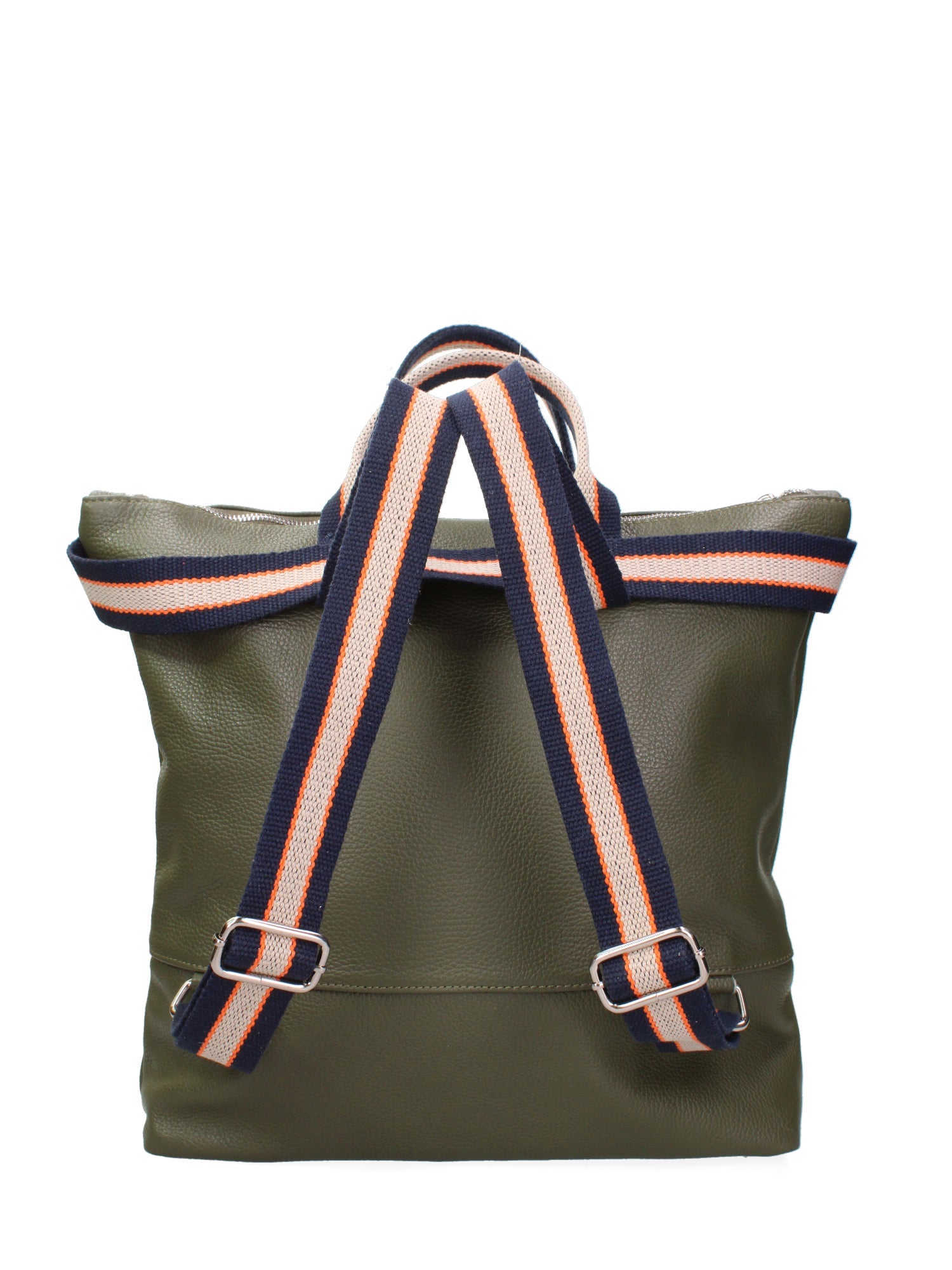 Varese Borsa a mano da donna Vera pelle 689746-D74 OLIVA - BLU Chiara Ferretti