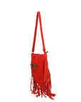Solana Borsa a tracolla da donna Vera pelle 1518-ROSSO Chiara Ferretti