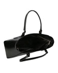 Fortunata Borsa a mano da donna Vera pelle 9119-NERO BLACK Chiara Ferretti