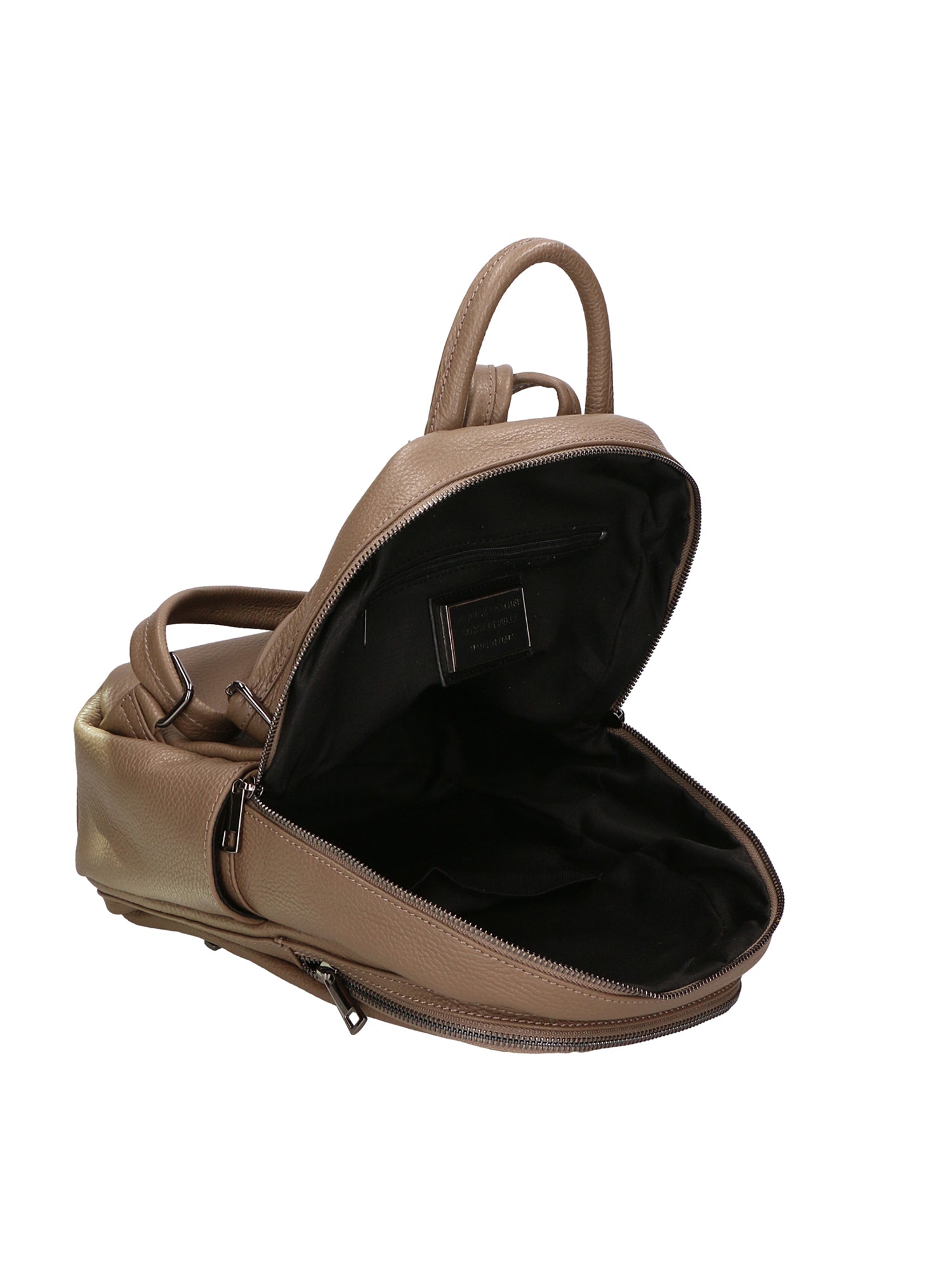 Vida 06522-D40 TAUPE Zaino da donna in vera pelle TAUPE Chiara Ferretti