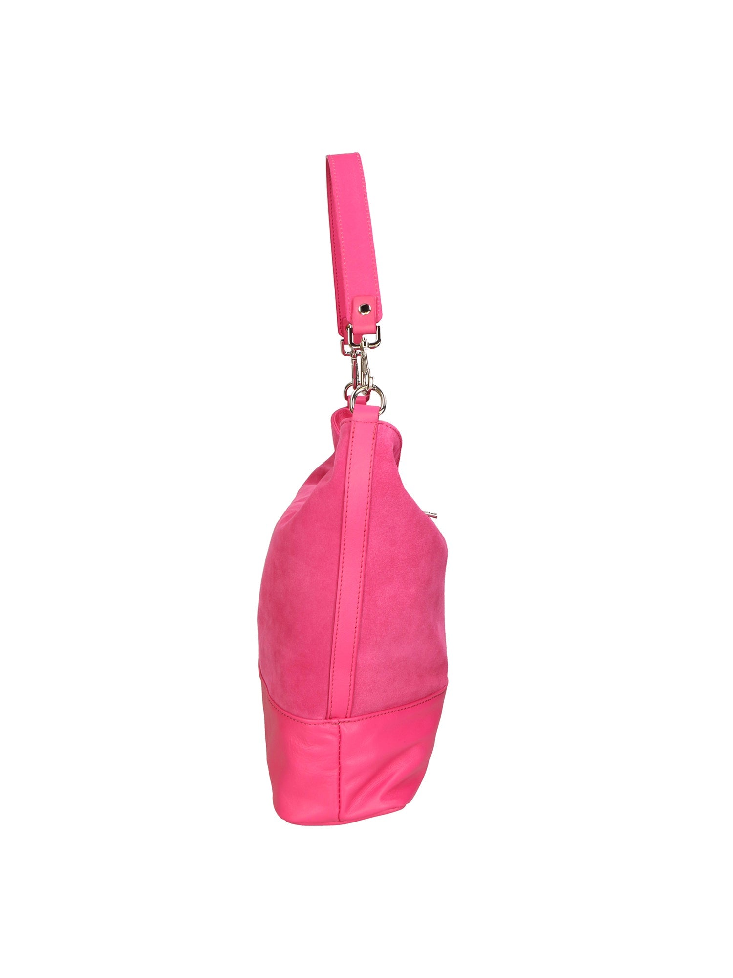 Graziana Borsa a spalla da donna Vera pelle 05960-16 FUXIA 02 FUXIA Chiara Ferretti