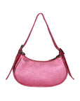 Gloria Damenhandtasche aus echtem Leder, hergestellt in Italien, 12 x 25 x 6 cm