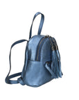 Morgana 188132-BLU JEANS Zaino da donna in vera pelle Chiara Ferretti