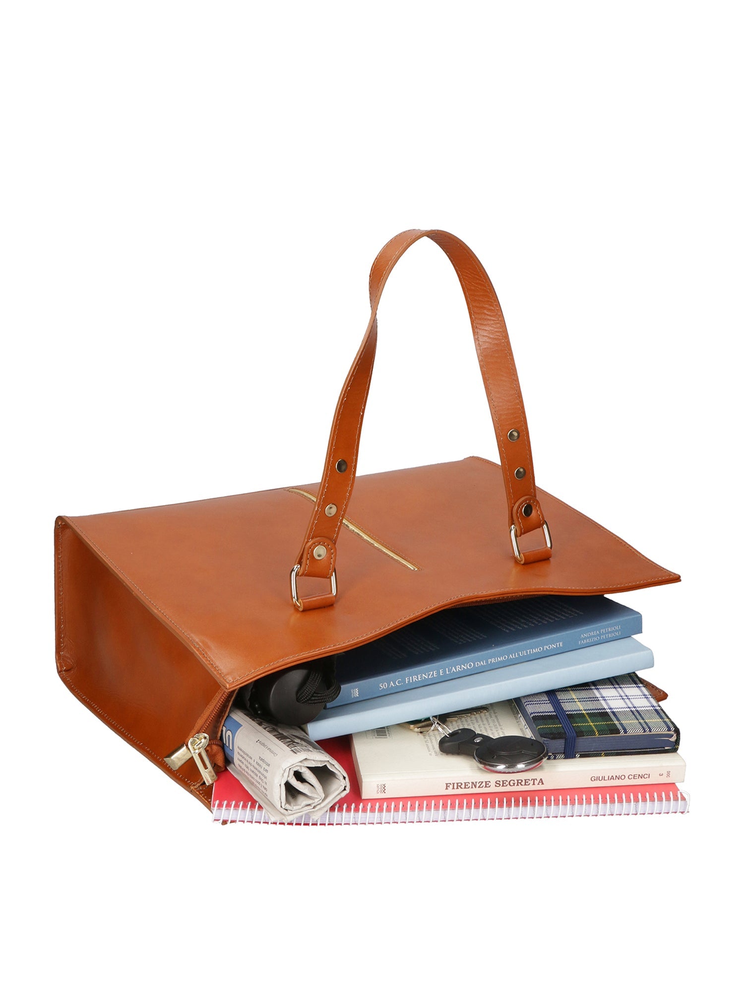 Francesca Borsa a mano da donna 100% pelle 9133-ROSSO RED Chiara Ferretti