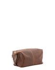 Pochette unisex in vera pelle Made in Italy 4404-TESTA DI MORO Alessia Firenze