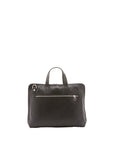 Borsa a mano unisex in vera pelle 100% cotone 4453-NERO Alessia Firenze