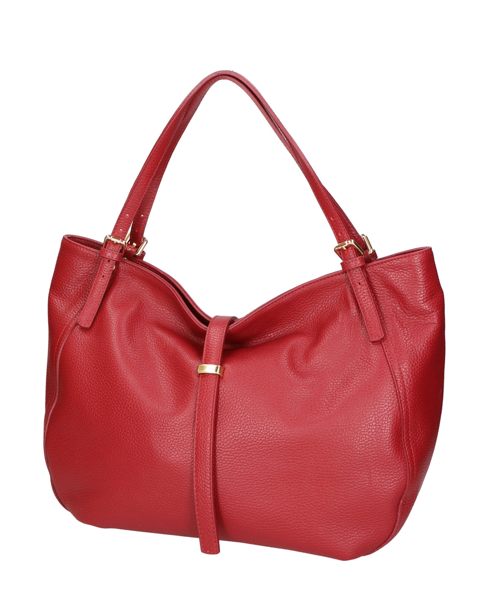 Sirma Borsa a mano da donna Vera pelle 06518-D10 ROSSO SCURO Chiara Ferretti