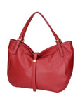 Sirma Borsa a mano da donna Vera pelle 06518-D10 ROSSO SCURO Chiara Ferretti