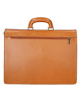 Nevio Herren-Arbeitstasche aus echtem Leder, hergestellt in Italien, 29 x 39 x 14 cm