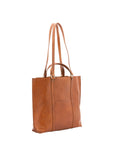Borsa a spalla unisex in vera pelle Made in Italy 4610-MIELE Alessia Firenze