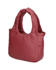 Virna Damenhandtasche aus echtem Leder, hergestellt in Italien, 17 x 24 x 8 cm