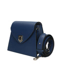 Eolara Borsa a spalla da donna Vera pelle 193842-BLU DARK BLUE Chiara Ferretti
