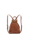 Zaino in vera pelle unisex Made in Italy 4030-MARRONE Alessia Firenze