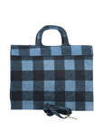 Edera Borsa a mano da donna Vera pelle 00661-012 BLU JEANS Chiara Ferretti