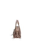 Erisia Borsa a spalla da donna Vera pelle 06091-009 TAUPE SCURO Chiara Ferretti