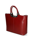 Francesca Borsa a mano da donna 100% pelle 9133-ROSSO RED Chiara Ferretti