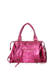 Novara Borsa a spalla da donna Vera pelle 06090 LM-L023 FUXIA Chiara Ferretti