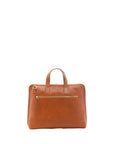 Borsa a mano unisex in vera pelle 100% cotone 4453-MIELE Alessia Firenze