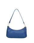 Damen-Schultertasche aus echtem Leder, hergestellt in Italien, 27 x 14 x 3 cm