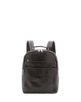 Zaino unisex in vera pelle Made in Italy 100% cotone 4048-NERO Alessia Firenze