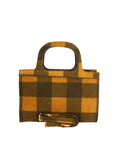 Ambrel Borsa a mano da donna Vera pelle 00660-047 SENAPE Chiara Ferretti