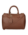 Aralia Borsa a bauletto da donna 100% pelle 5176-D21 MARRONE BROWN Chiara Ferretti