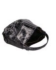 Vanda Damen-Schultertasche aus echtem Leder, hergestellt in Italien, 30 x 40 x 5 cm