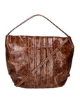 Borsa a spalla da Donna Vanda in Vera Pelle Made in Italy 30x40x5 cm