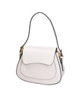 Giulia Borsa a spalla da donna Vera pelle 05958-L101 BIANCO Chiara Ferretti