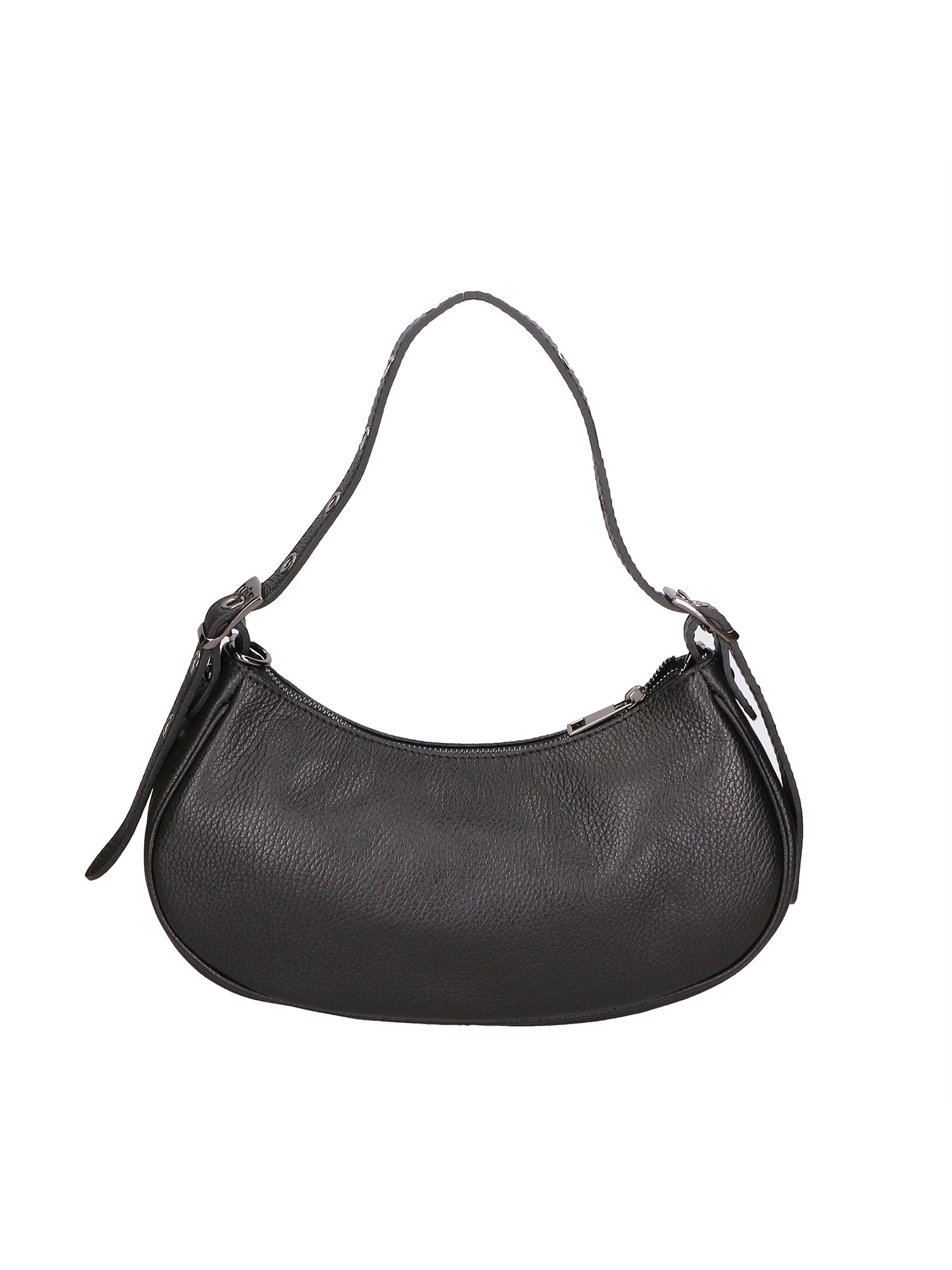Loredana Borsa a spalla da donna Vera pelle 06548-NERO Chiara Ferretti