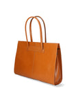 Eugenia Borsa a mano da donna 100% pelle 9008-CUOIO Chiara Ferretti