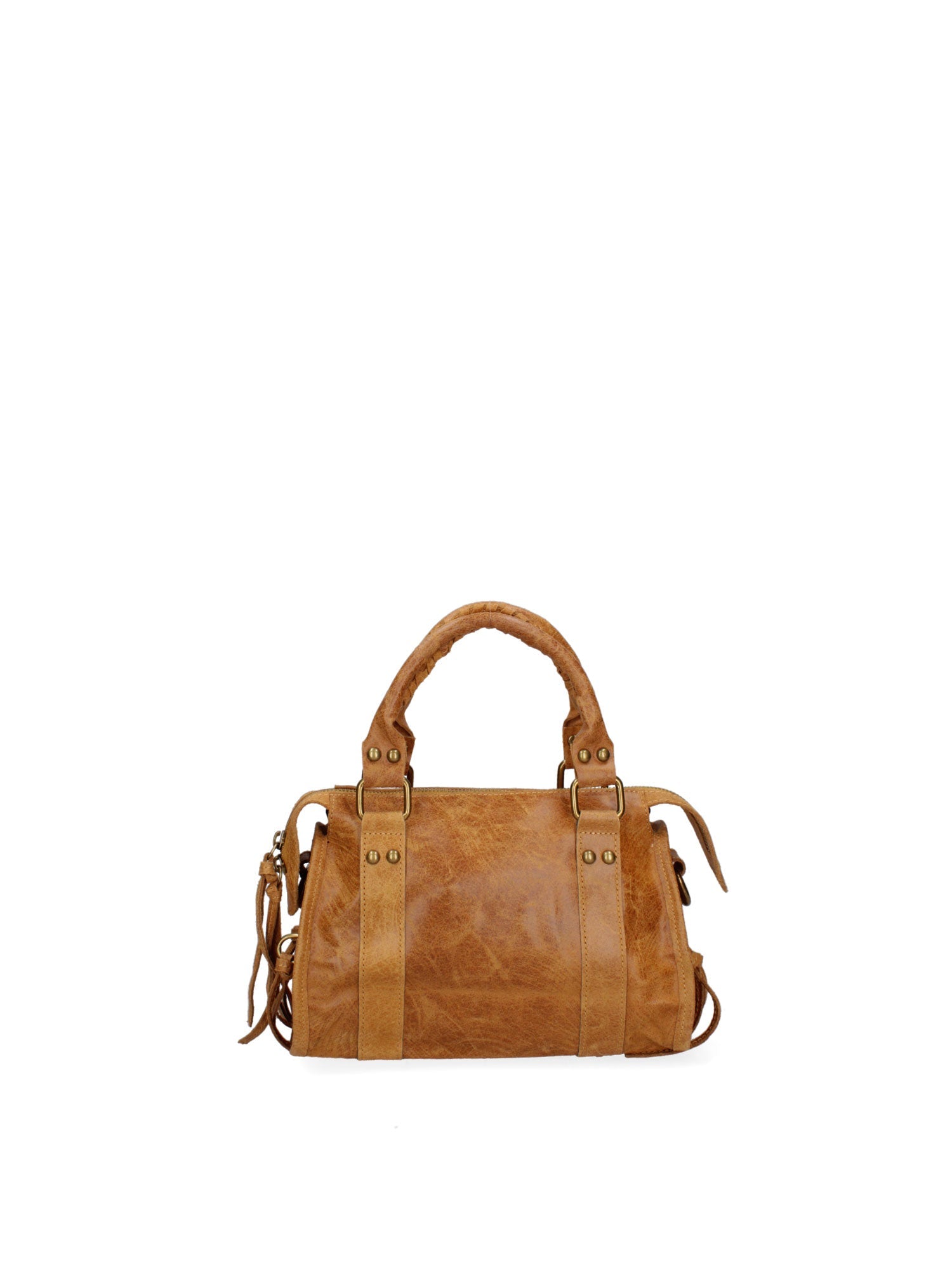 Erisia Borsa a spalla da donna Vera pelle 06091-005 CUOIO CHIARO Chiara Ferretti