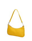 Damen-Schultertasche aus echtem Leder, hergestellt in Italien, 27 x 14 x 3 cm