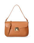 Astrea Borsa a spalla da donna 100% pelle 06015-L125 CUOIO Chiara Ferretti