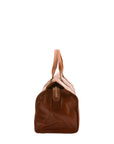 Borsa da viaggio unisex in vera pelle 100% cotone 4091-MIELE Alessia Firenze