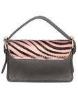 Aleide Borsa a mano da donna Vera pelle 04858-ZEBRA ROSA Chiara Ferretti