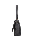 Jasmine Borsa a spalla da donna Vera pelle 06496-NERO Chiara Ferretti