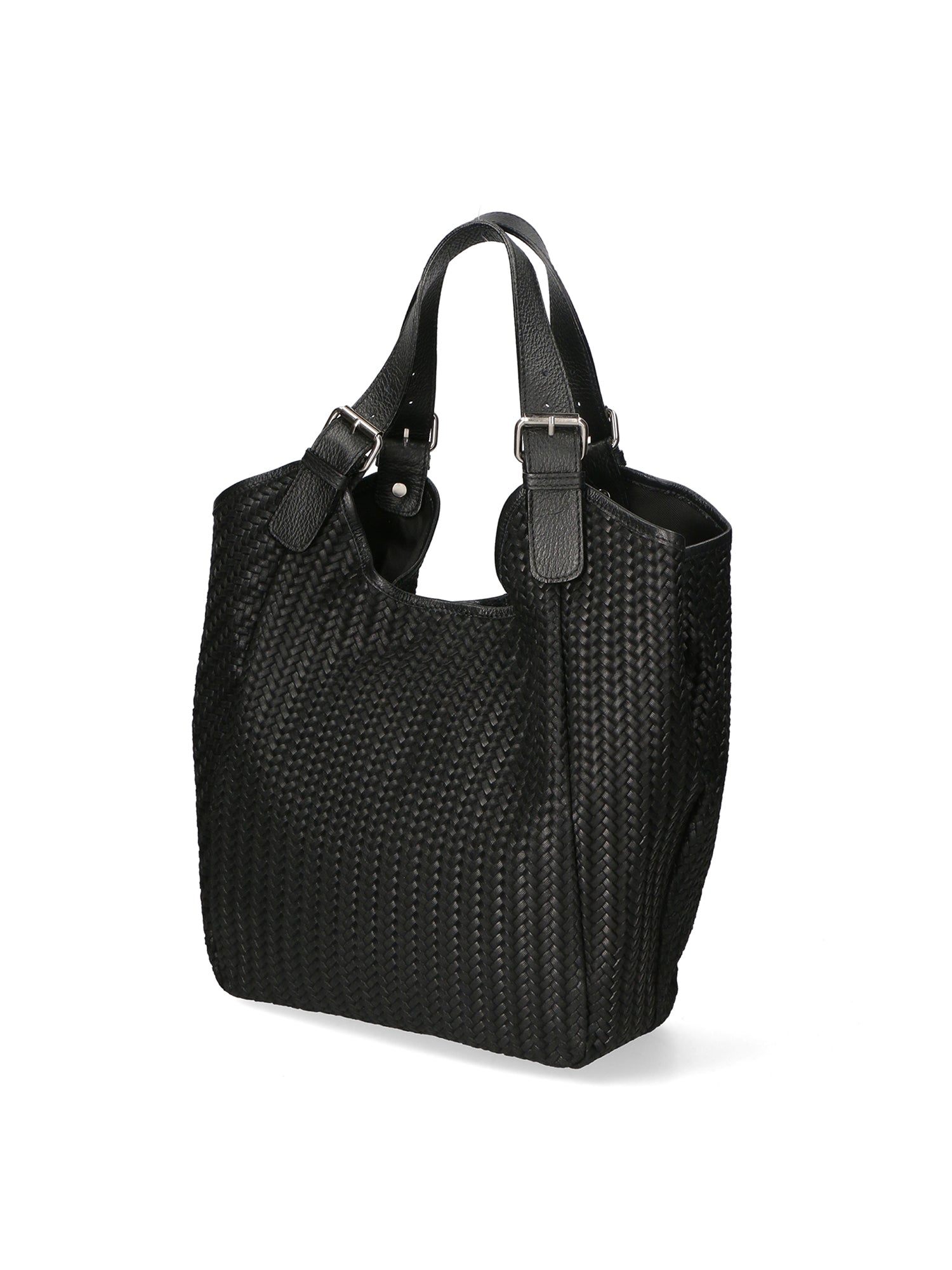 Elettra Borsa a mano da donna Vera pelle 80050-NERO Chiara Ferretti