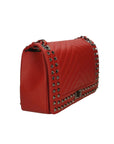 Bologna Borsa a spalla da donna Vera pelle 6590-ROSSO RED Chiara Ferretti