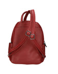 Vida 06522-D10 ROSSO SCURO Zaino da donna in vera pelle DARK RED Chiara Ferretti