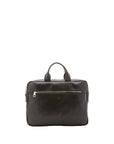 Borsa a mano unisex in vera pelle Made in Italy 4317-NERO Alessia Firenze