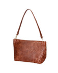 Lorelei Borsa a spalla da donna Vera pelle croco 06498-040 MARMO SCURO Chiara Ferretti