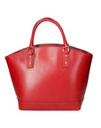 Evelyn Borsa a mano da donna 100% pelle 9027-ROSSO RED Chiara Ferretti