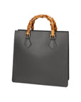Lorenza Borsa a mano da donna Vera pelle 06524-P624 GRIGIO Chiara Ferretti
