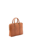 Borsa a mano unisex in vera pelle Made in Italy 4540-MIELE Alessia Firenze