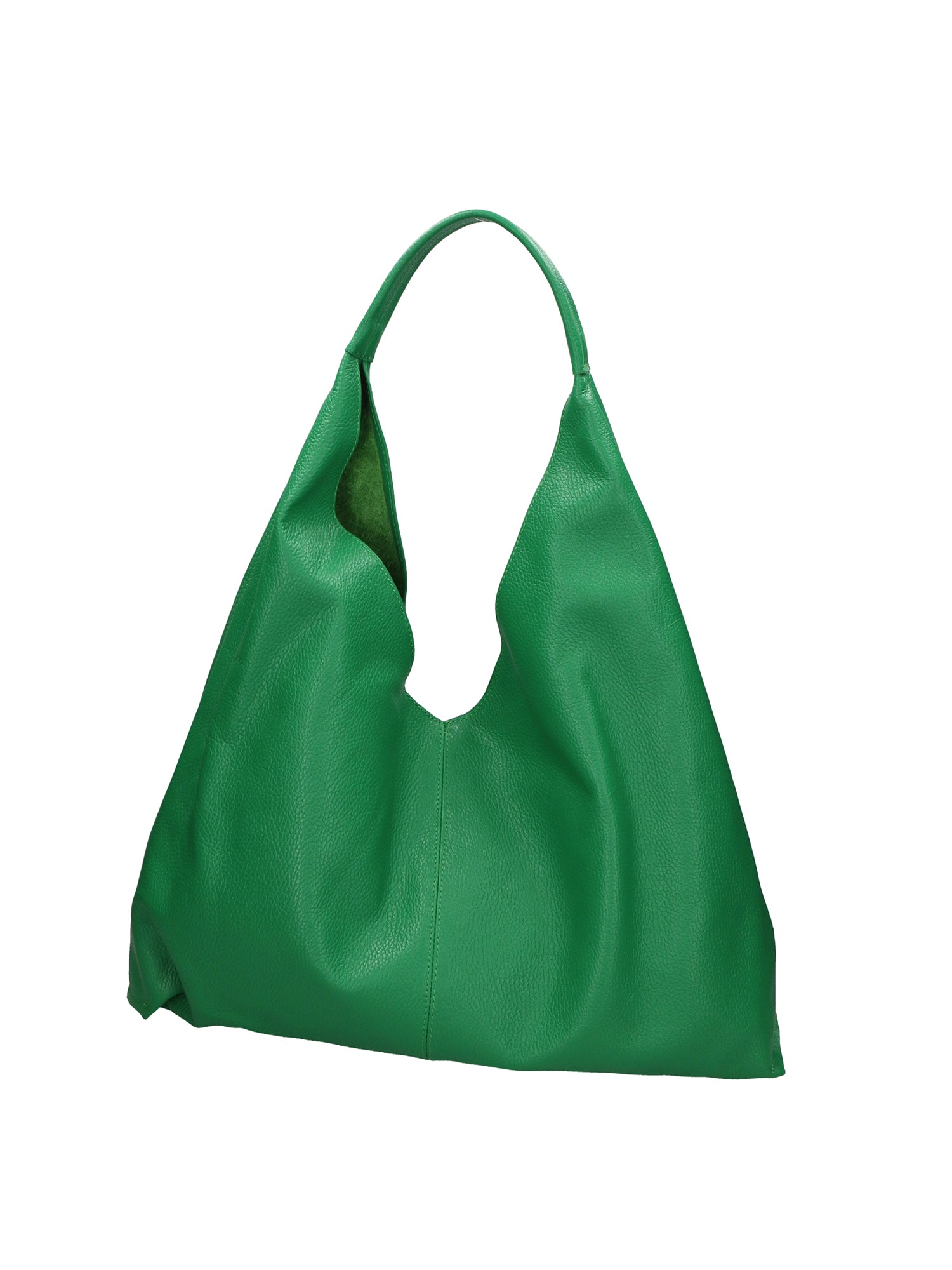 Ginger Borsa a spalla da donna Vera pelle 05788-D47 VERDE MELA Chiara Ferretti
