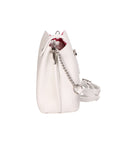 Eridana Borsa a tracolla da donna Vera pelle 1137-BIANCO Chiara Ferretti