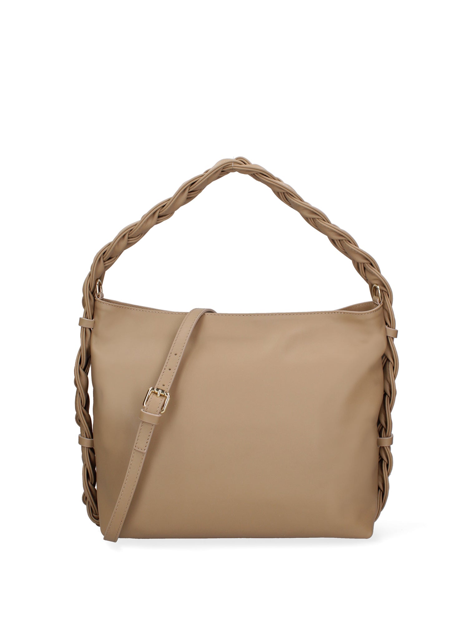 Umbria Borsa a spalla da donna Vera pelle 07169-S05 TAUPE CHIARO Chiara Ferretti