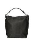 Elga Borsa a spalla da donna Vera pelle 80051-NERO Chiara Ferretti